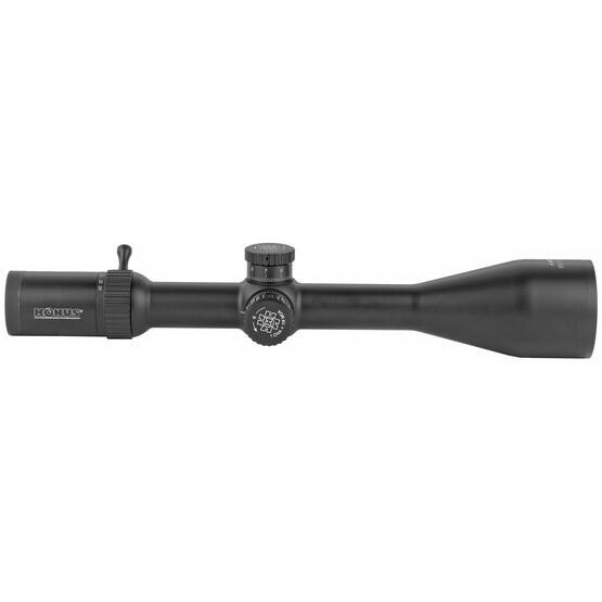 KONUS Glory Scope features an illuminated fine crosshair reticle with red dot and 3-24x56mm zoom